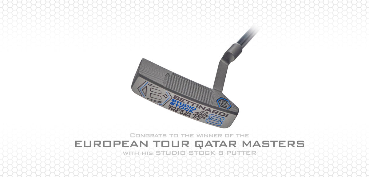 Studio Stock 8 Putter Wins the Qatar Masters – Studio B