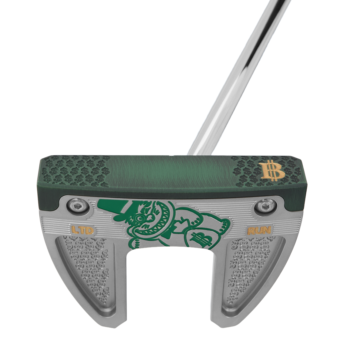 Wall Street Lucky Cat Distressed Green Antidote SB3 Limited Putter