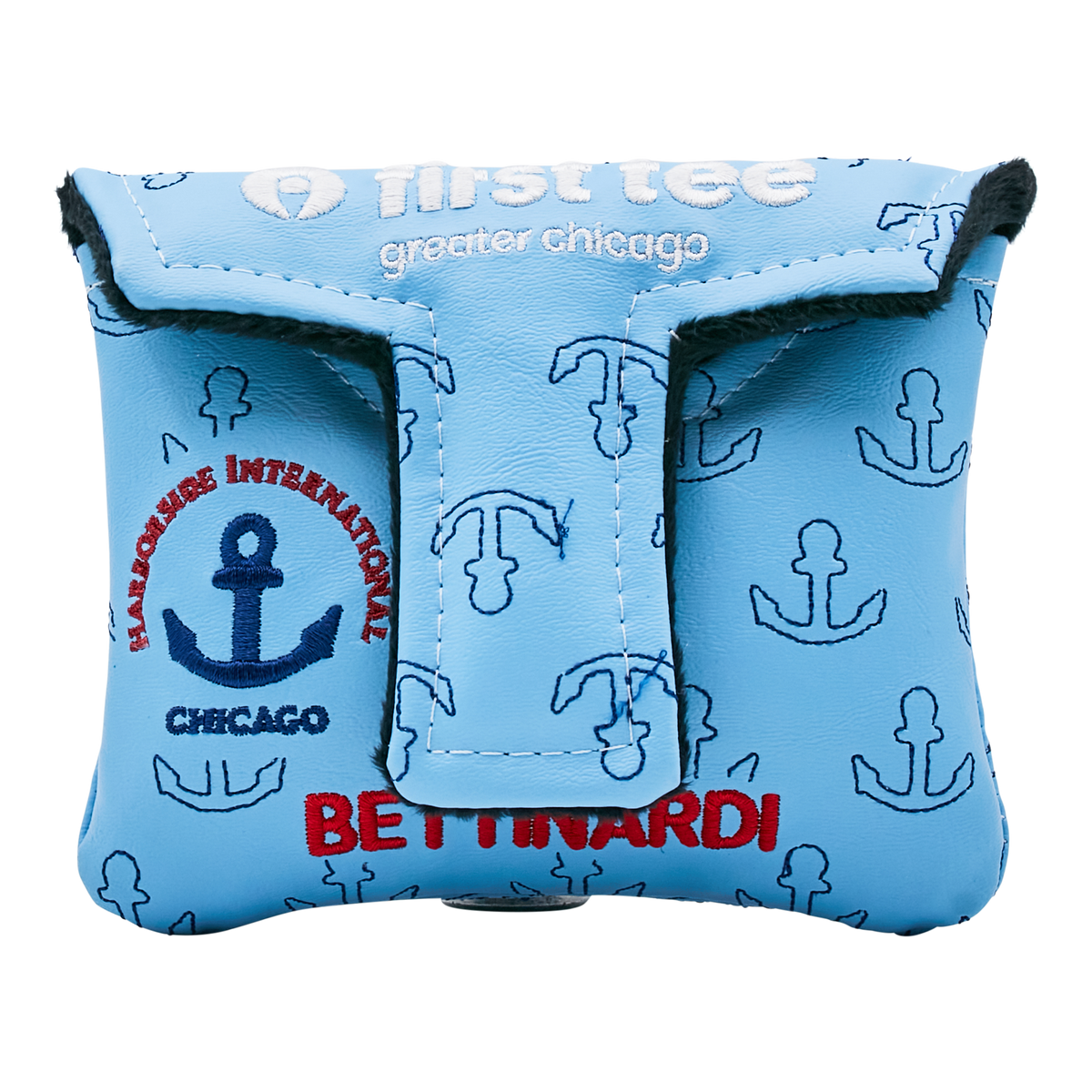 Bettinardi Golf First Tee Greater Chicago 2023 Blue Mallet Putter Headcover Bettinardi Golf