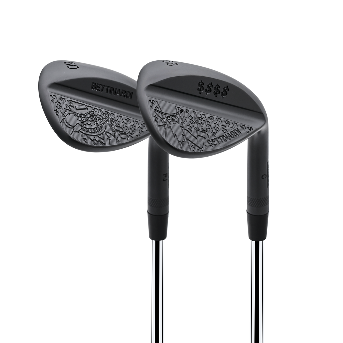Blackout PVD Gangster Wedges (56°, 60°) | Bettinardi Golf – Studio B