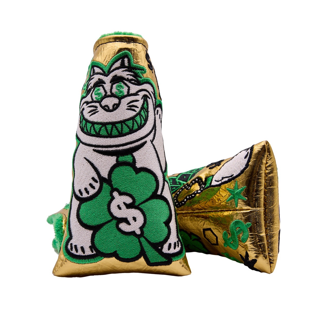2024 Social Get Lucky Cat Blade Putter Headcover | Bettinardi Golf