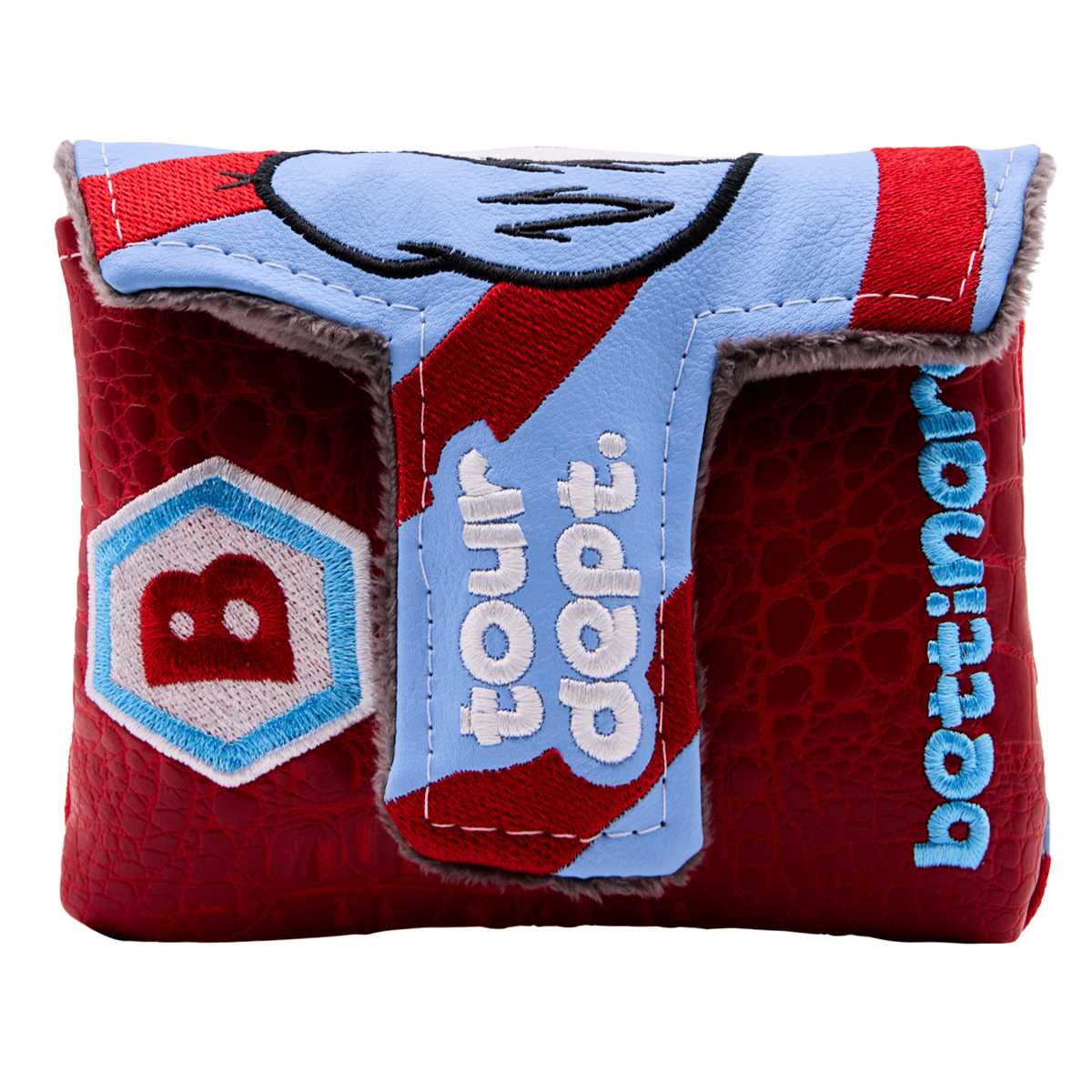 2024 Social Fat Cat in the Hat Tour Dept. Mallet Putter Headcover