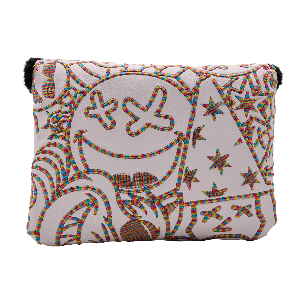 ベティナルディSTUDIOSTOCK14（32インチ）新品BRIEFINGカバー 2024 Social White Rainbow Multi Icon Mini Mallet Putter Headcover