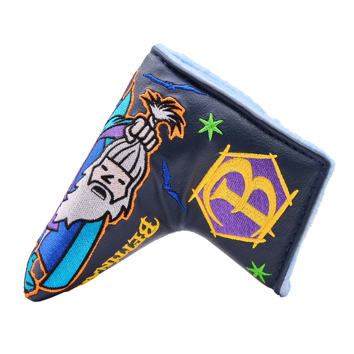 BETTINARDI WATERFALL WIZARD BLADE PUTTER HEADCOVER NEW IN BETTINARDI WATERFALL WIZARD BLADE PUTTER HEADCOVER NEW IN