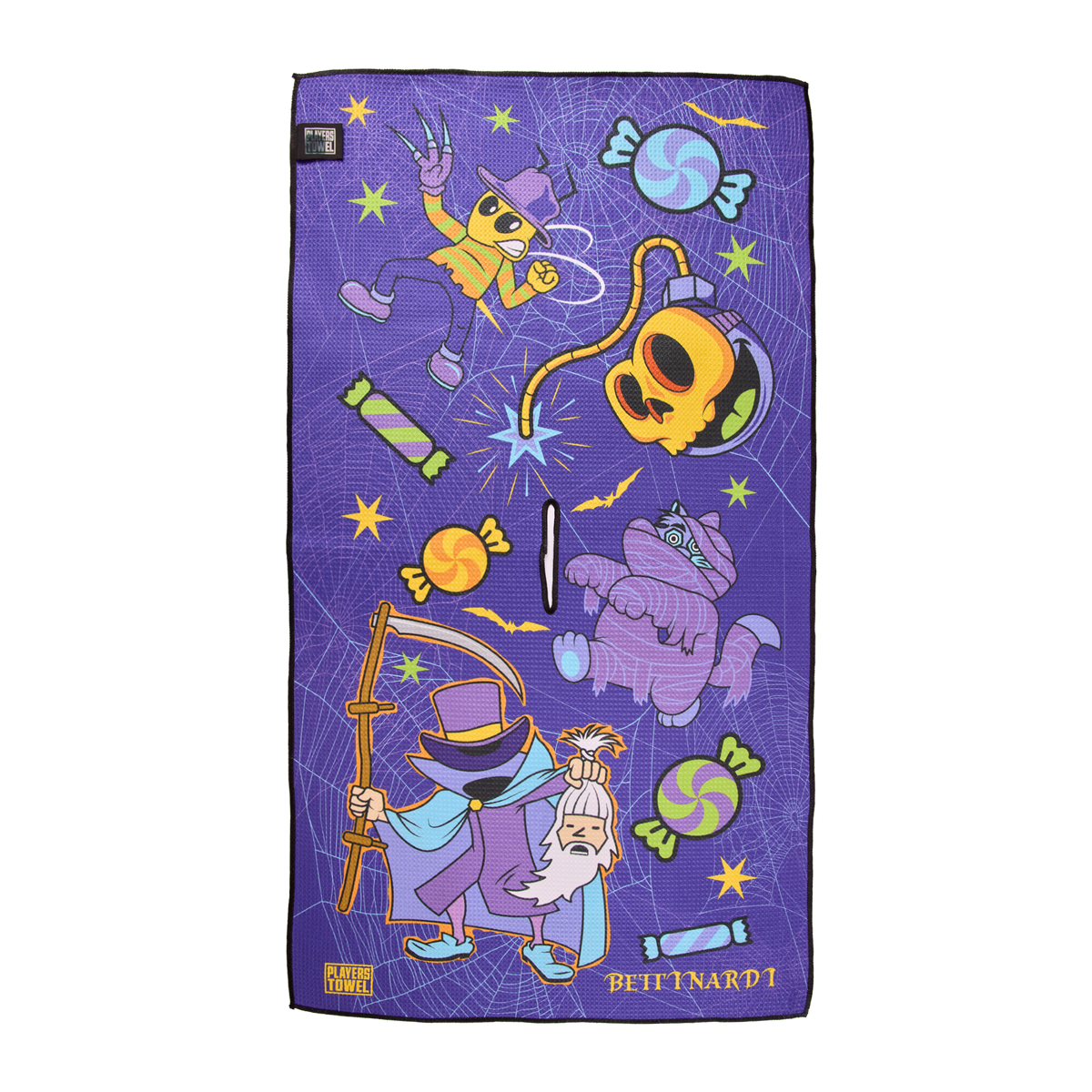 Halloween Trick or Treat Icons Towel Bettinardi Golf Studio B