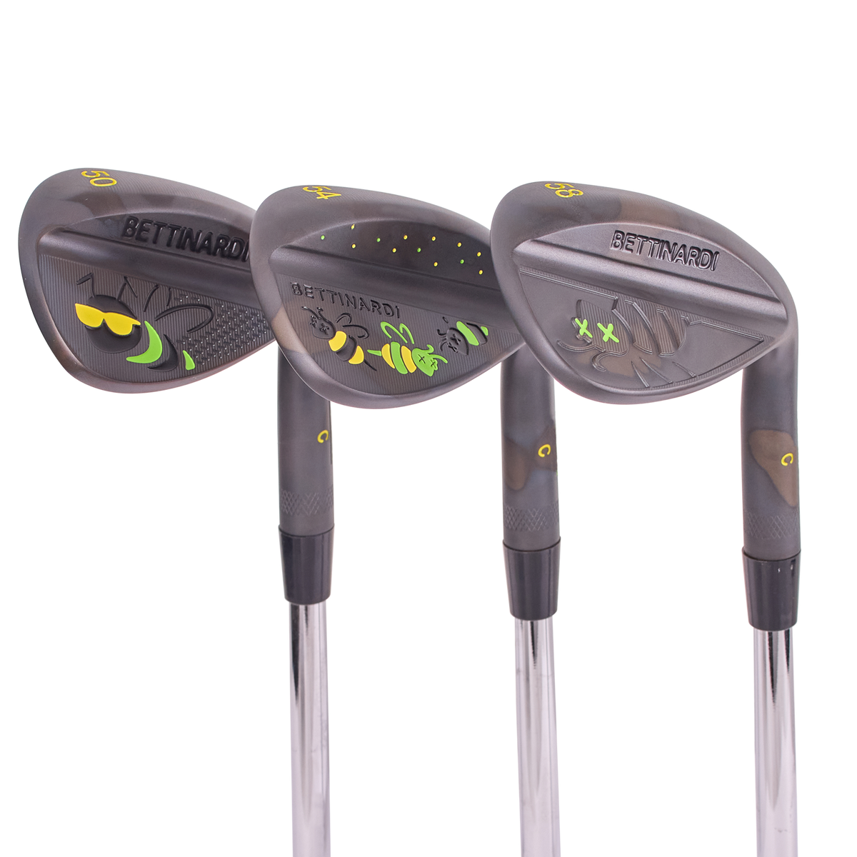 ZomBeeCool Torched Black Magic HLX 5.0 Wedge Set (50°, 54°, 58 ZomBeeCool Torched Black Magic HLX 5.0 Wedge Set (50°, 54°, 58