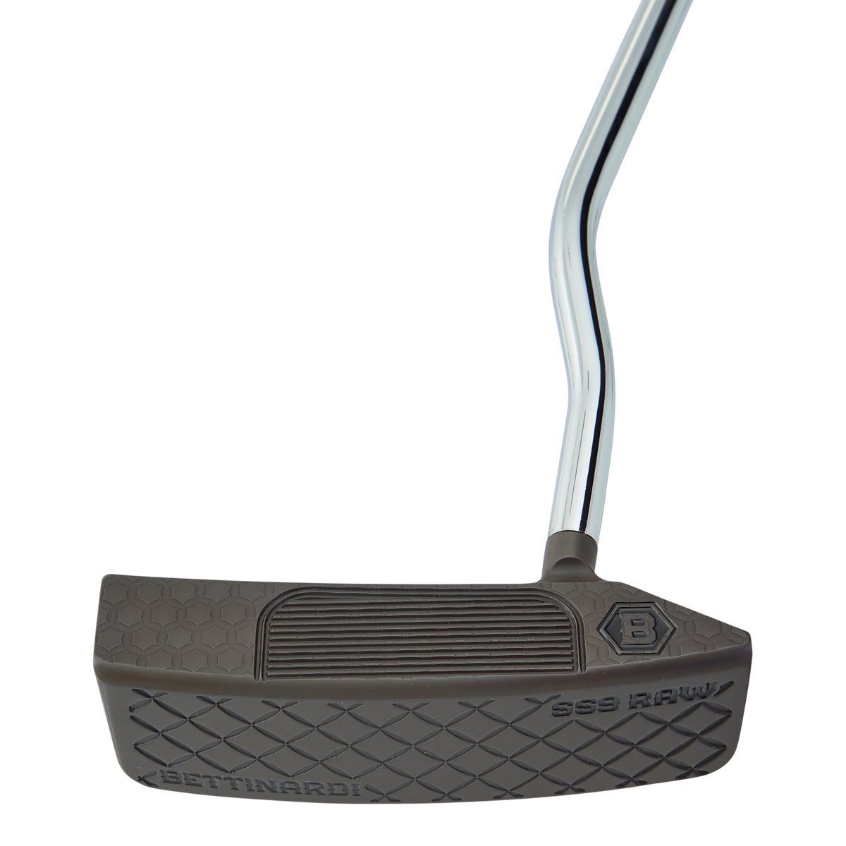 Raw Carbon Double-Bend Studio Stock 9 Putter | Bettinardi