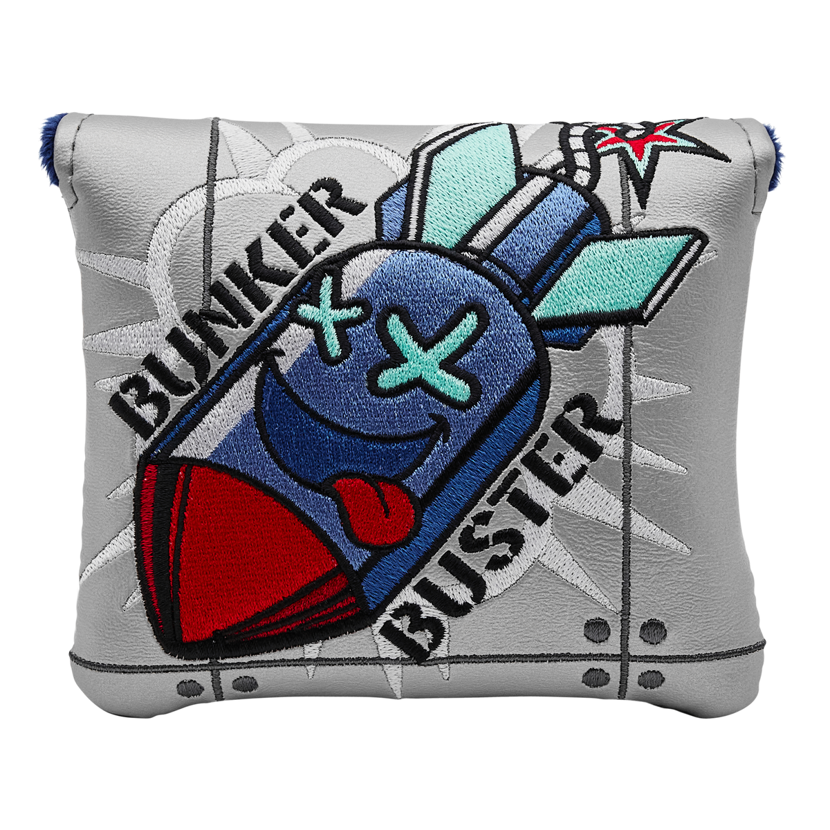 Bunker Buster Bomb Center Shafted Mallet Putter Headcover