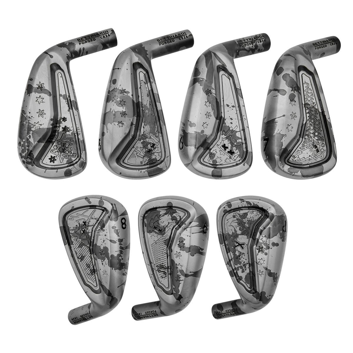 Poison Wizard Black Acid CB24 Iron Set (4-PW) | Bettinardi Golf