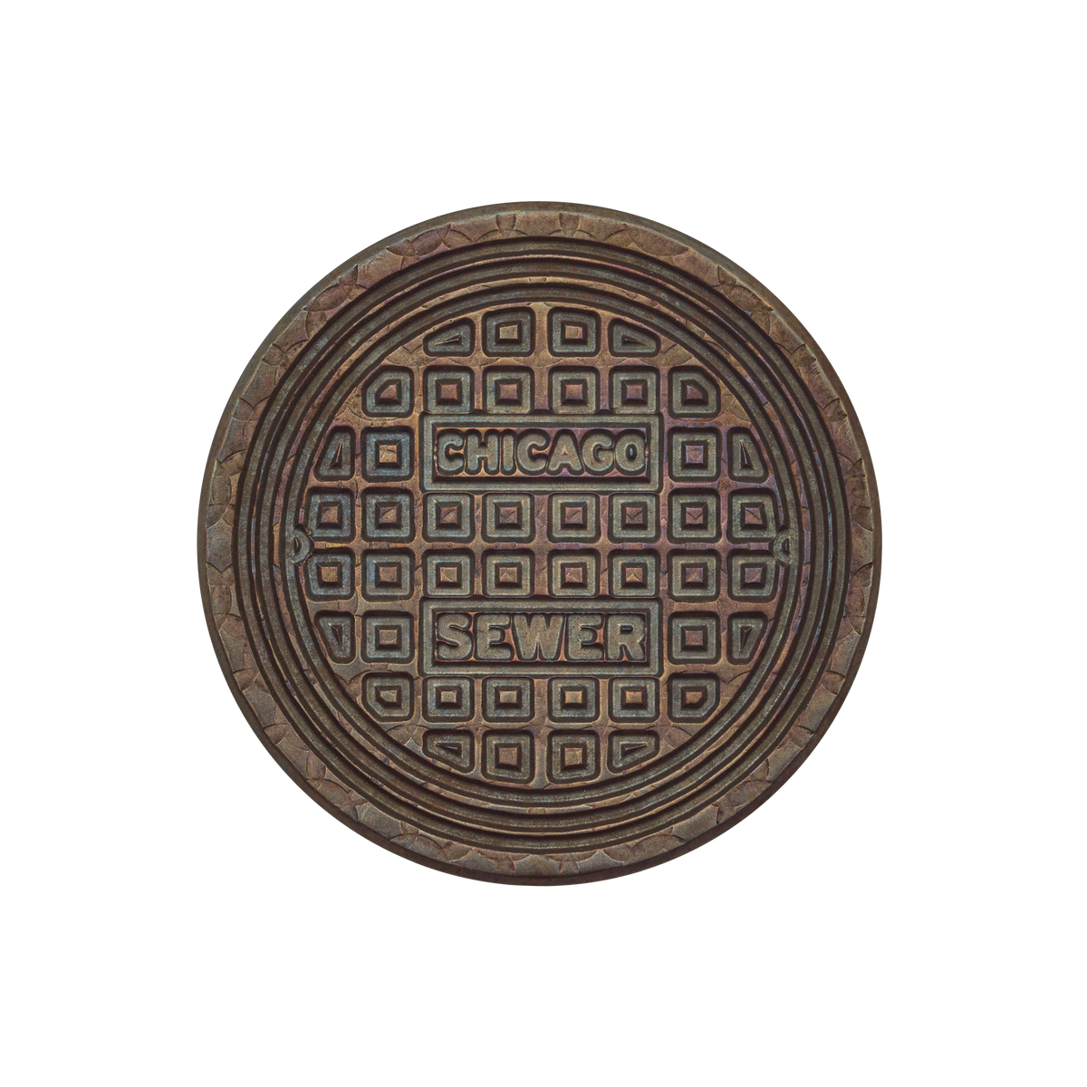 Bettinardi Chicago Manhole Ball Marker | Bettinardi Golf – Studio B