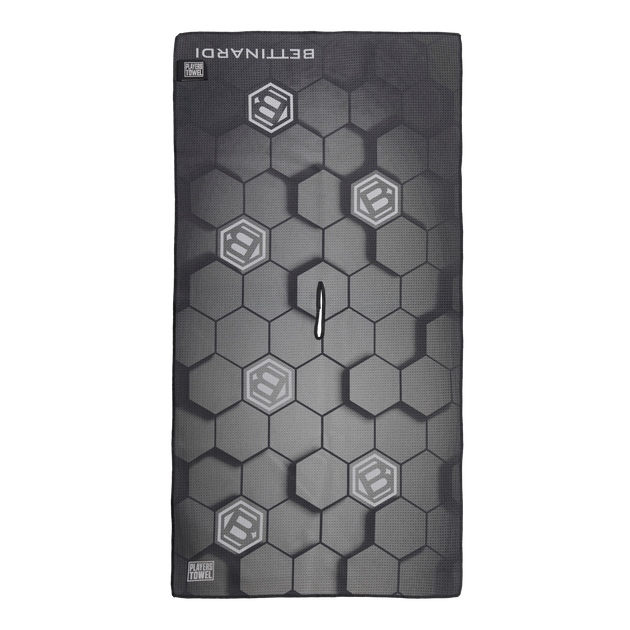 Serviette De Golf Bettinardi Zombee RWB - Neuve, Coton, Multicolore