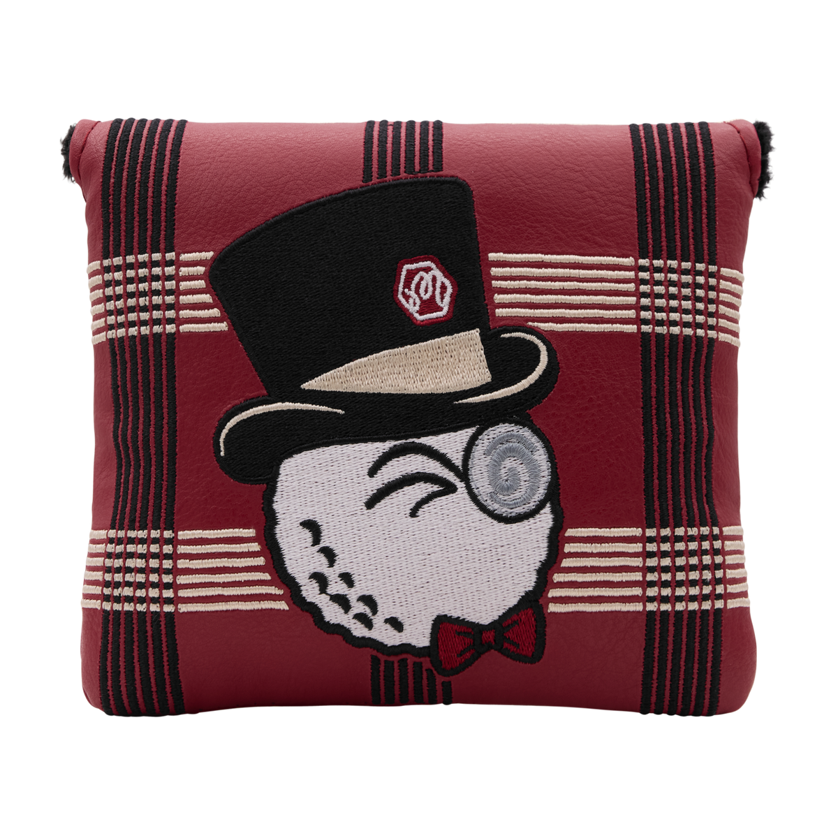 Malbon x Bettinardi Gangster Buckets Maroon Plaid Center Shafted