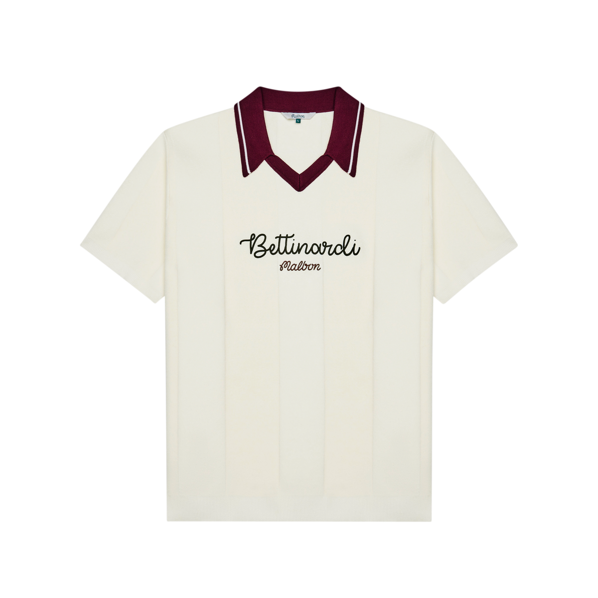 Malbon x Bettinardi Knit Polo (Egret) | Bettinardi Golf – Studio B