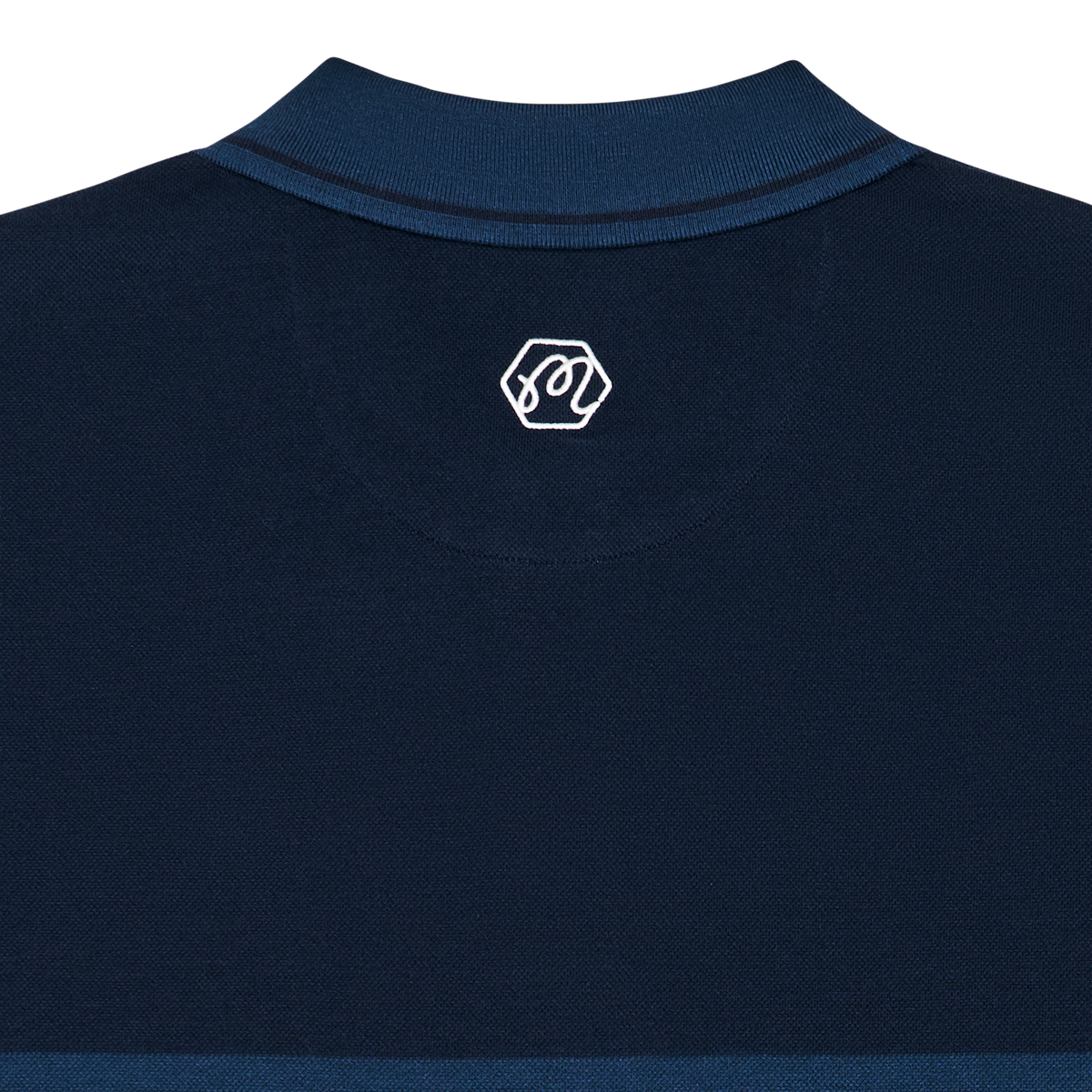 Malbon x Bettinardi Pique Polo (Sailor Blue) | Bettinardi Golf