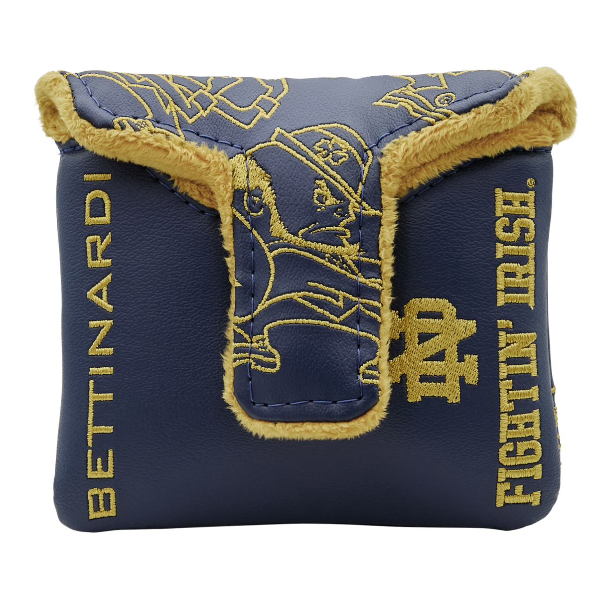Notre Dame x Bettinardi Navy Dancing Leprechauns Mallet Putter