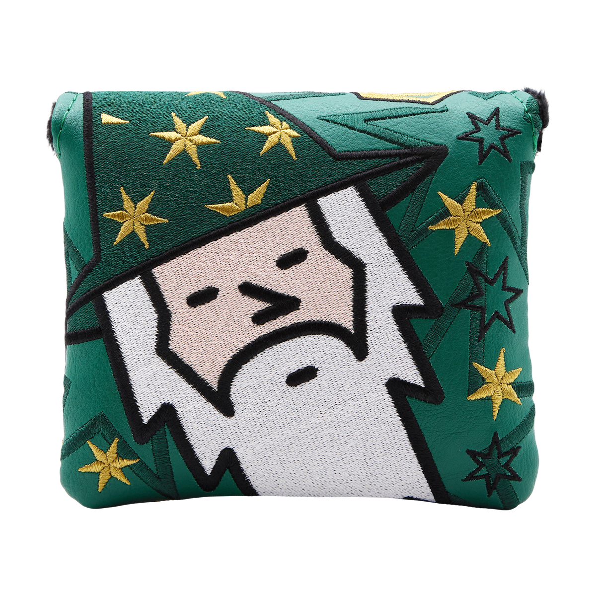 クラーケン　純銅アートバー　ハーフポンド Spring Classic Wizard Green Center-Shafted Mallet Putter Headcover