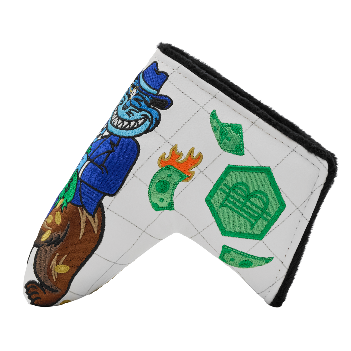 Wall Street Bear Market Fat Cat Blade Putter Headcover