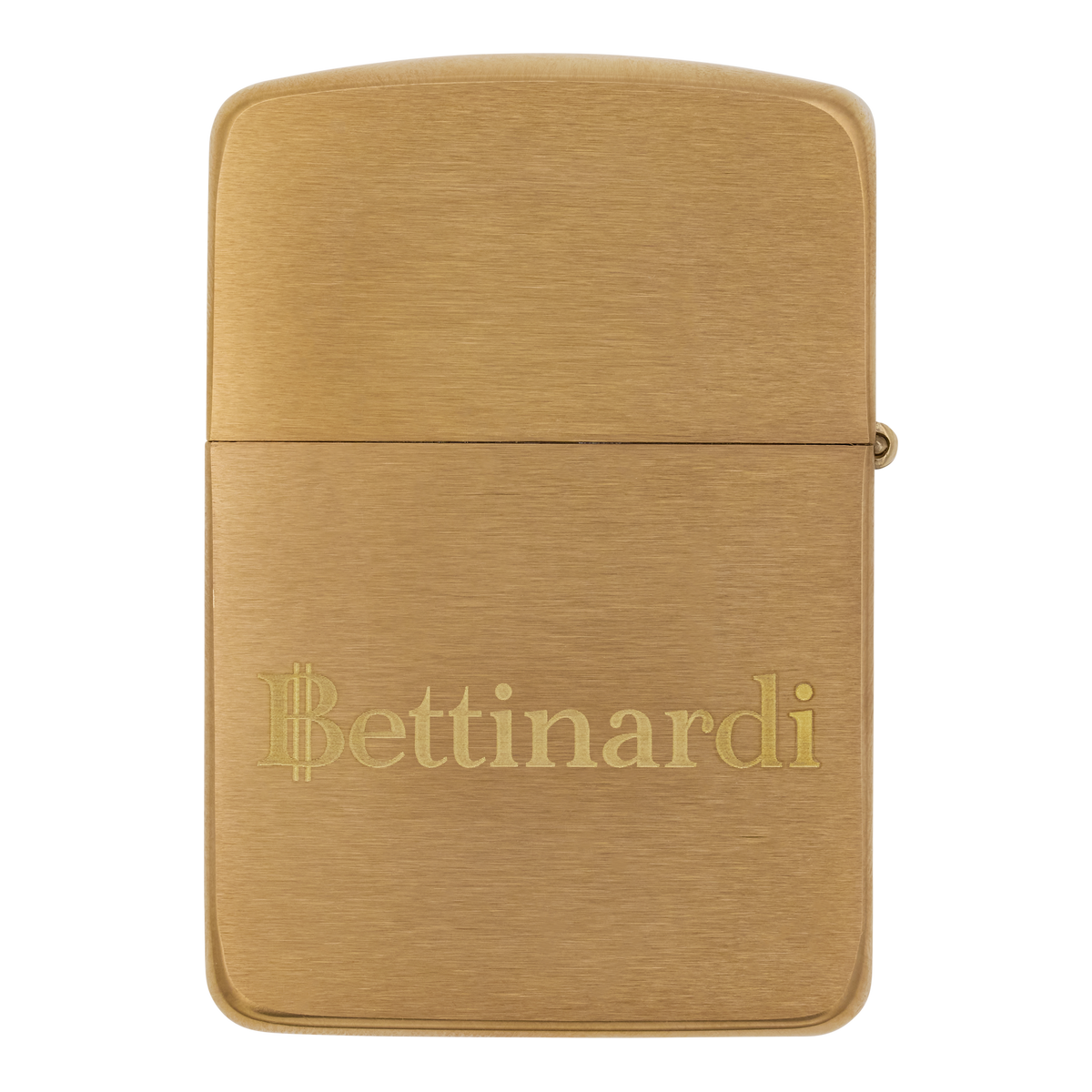 Wall Street Lucky Cat Zippo Brushed Brass 1941 Replica Lighter