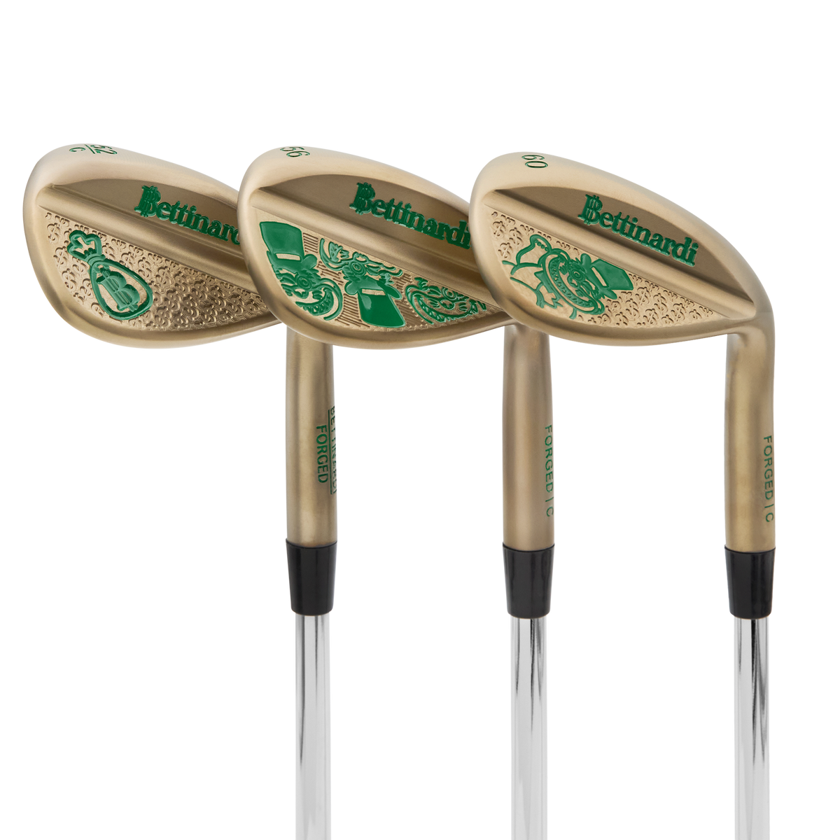 Wall Street Lucky Cat Gold Flame HLX 6.0 Wedge Set (52°, 56° 60