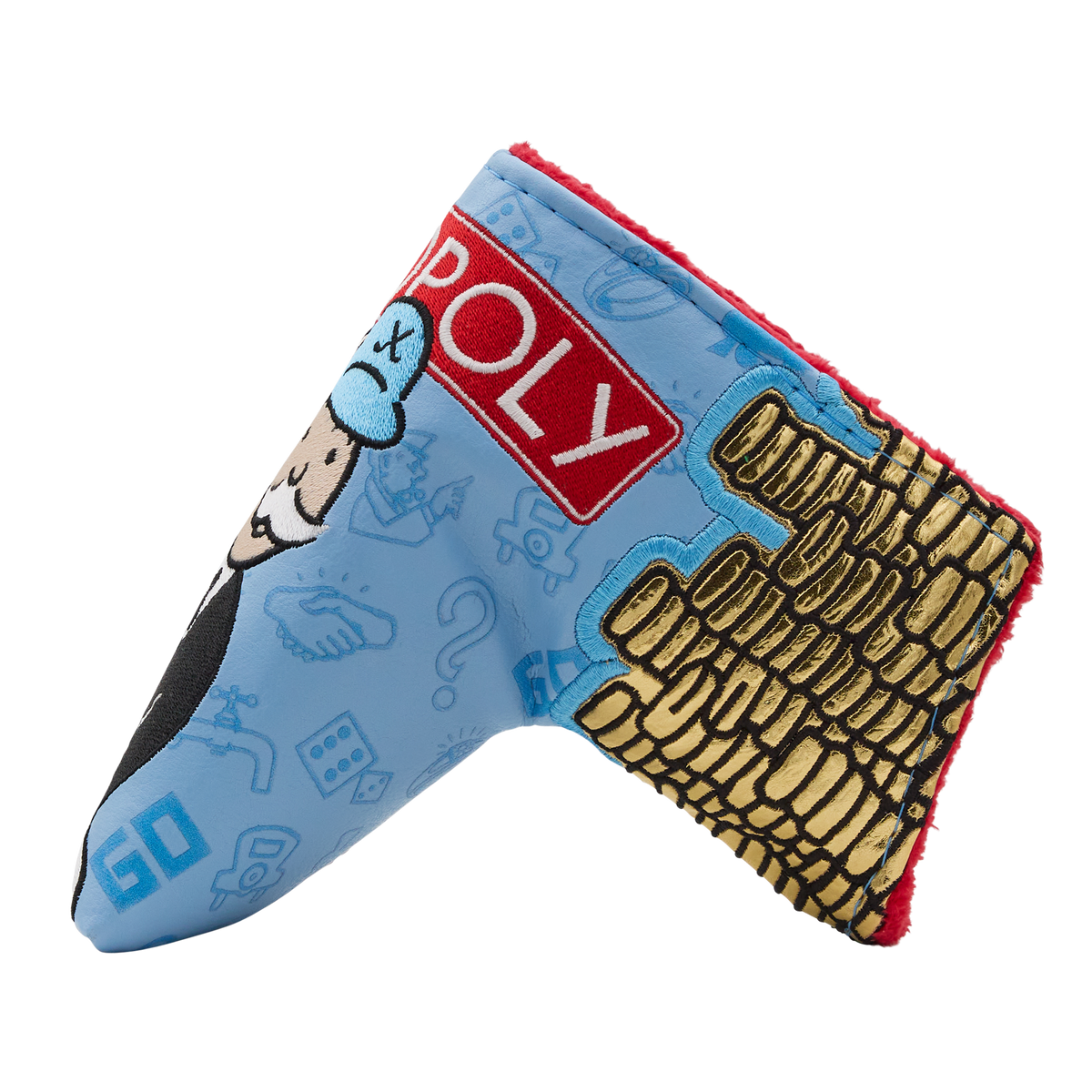 Monopoly x Bettinardi Winner Takes All Blade Putter Headcover 