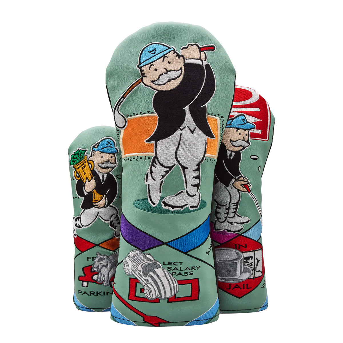 Monopoly x Bettinardi Golfin' Mr. Monopoly Wood Covers