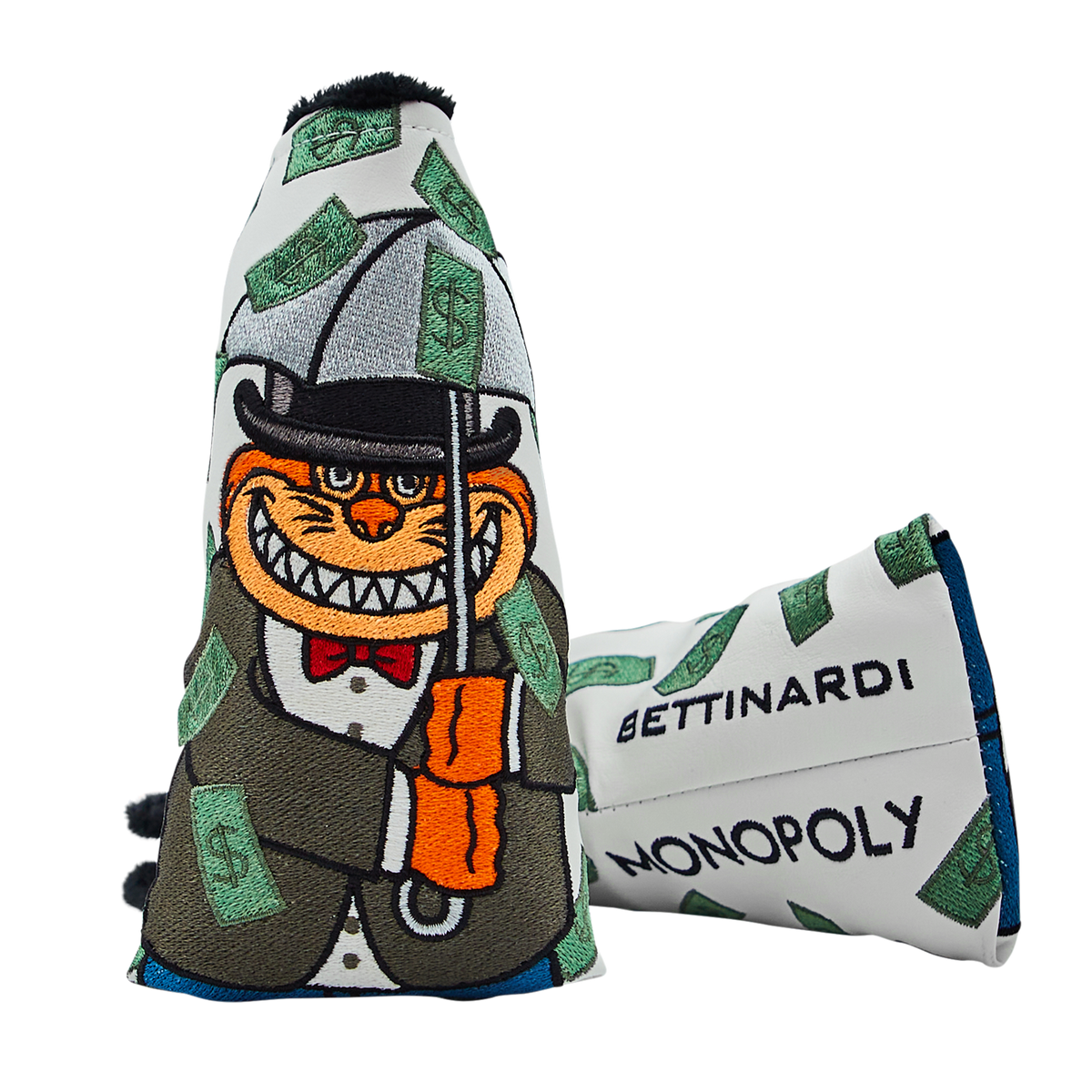 Bettinardi 2026 Wall Street - Blade Headcover - Monopoly-Blue Cheese