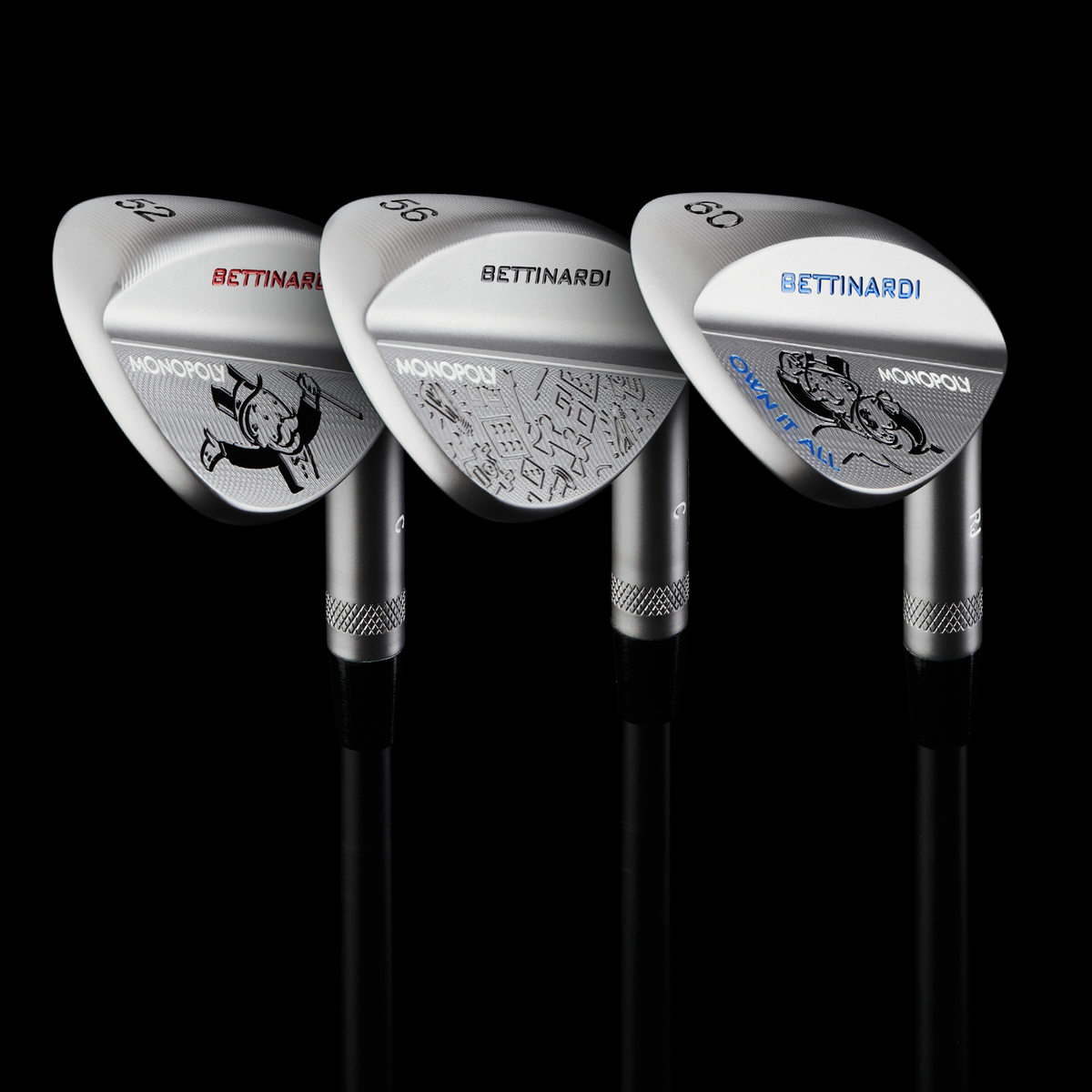 BETTINARDI 52 BC ウェッジ Bettinardi x Monopoly Own it All Wedge Set 52, 56, 60