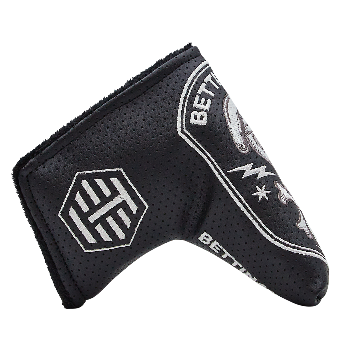 Pitch Black Skull & Berets Blade Headcover | Bettinardi Golf