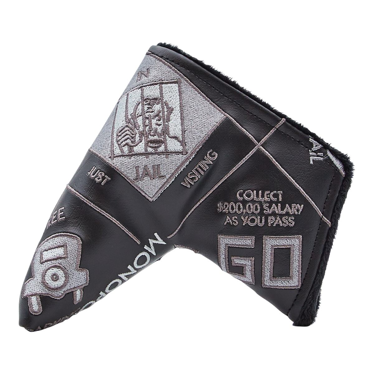Bettinardi x MONOPOLY Blackout Corners Blade Putter Headcover