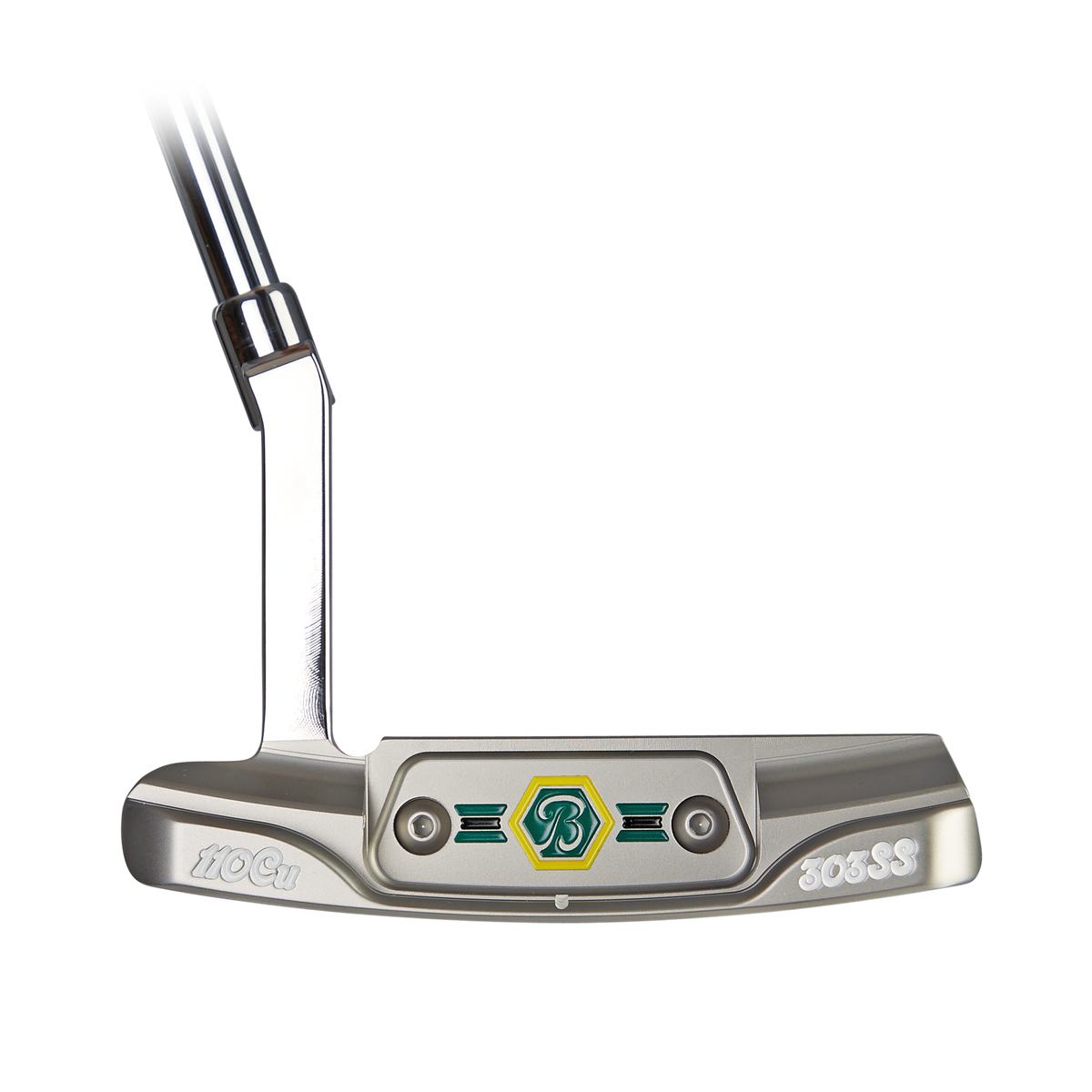 Studio B Reserve Industrial QB6 Roll Control Face™ Putter