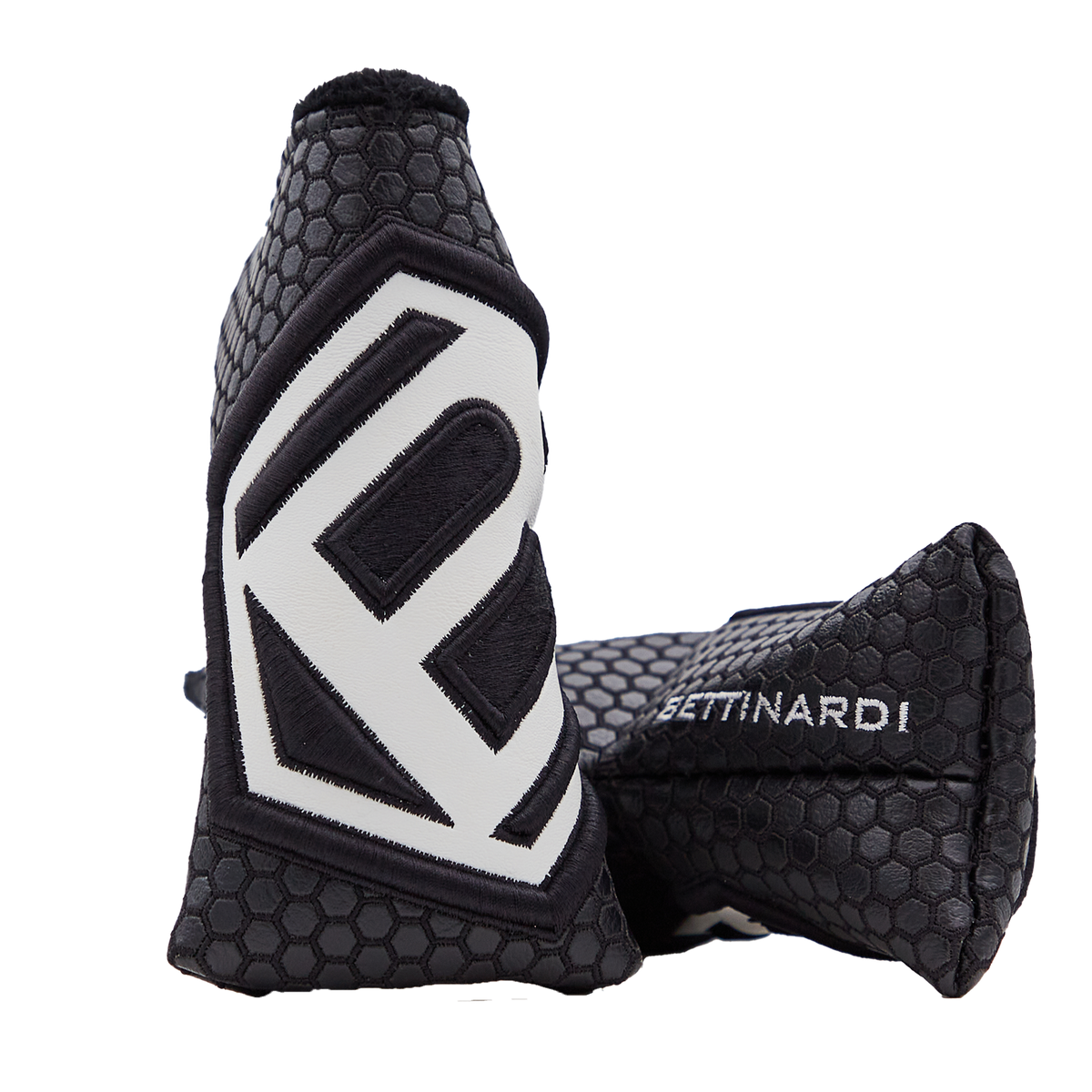 Jumbo Hex B Headcover (Black/White) – Studio B