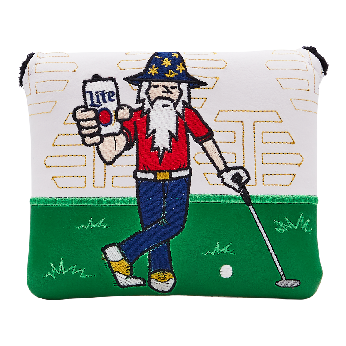 THive Wizard x It's Miller Time Mallet Putter Headcover Studio B