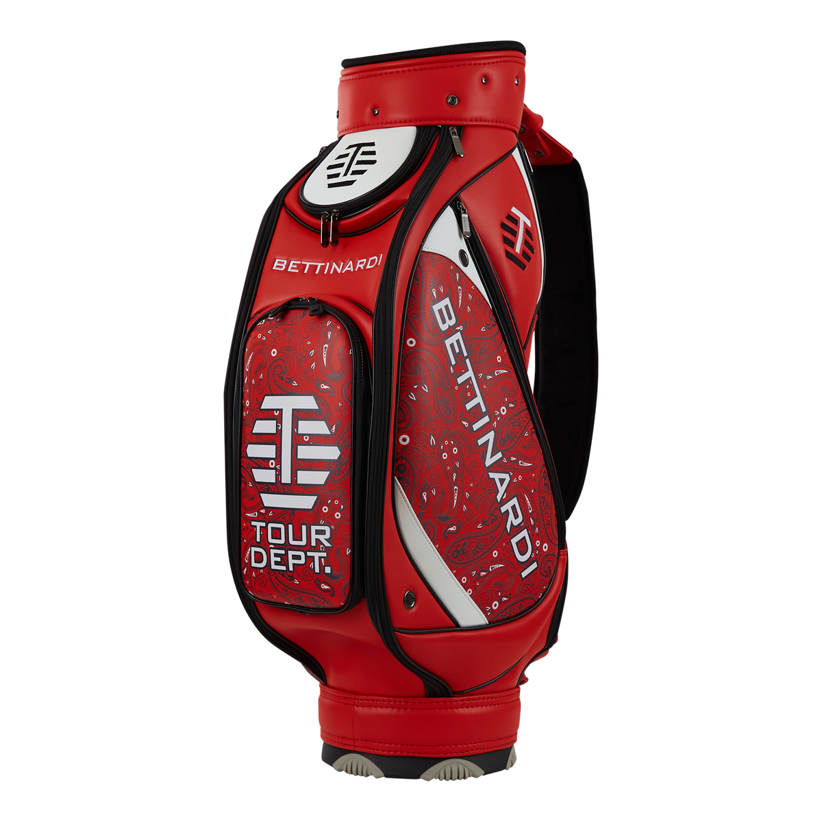 Paisley Staff Golf Bag Red