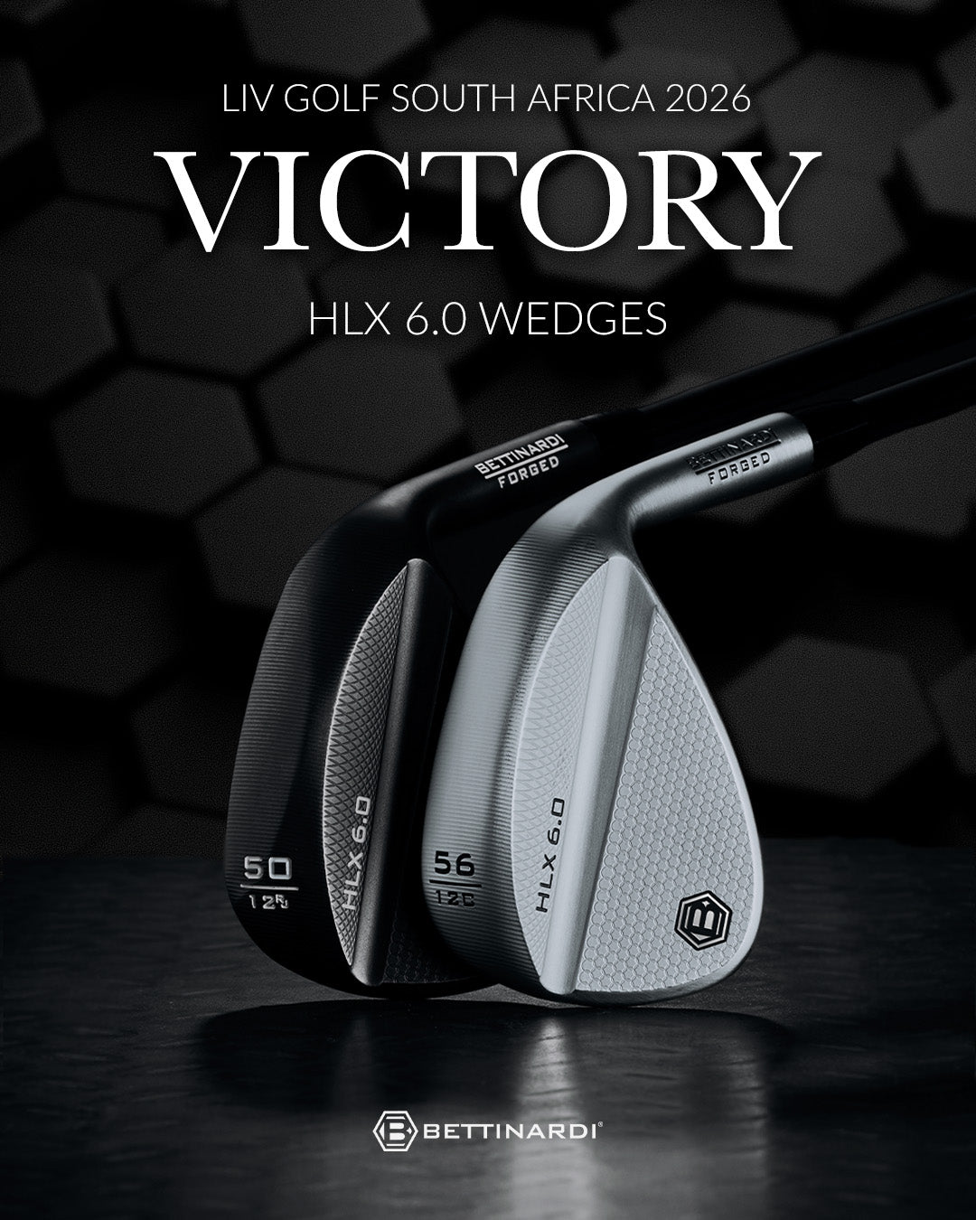 Bettinardi Golf Celebrates Winning Performance at LIV Golf South Africa with HLX 6.0 Forged Wedges