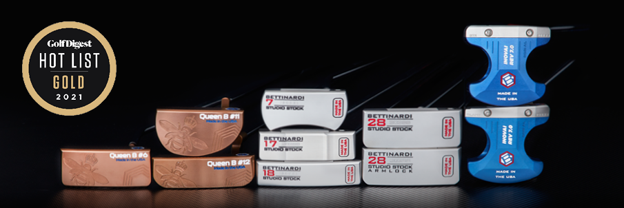 2021 BETTINARDI SERIES EARN GOLF DIGEST HOT LIST GOLD – Studio B