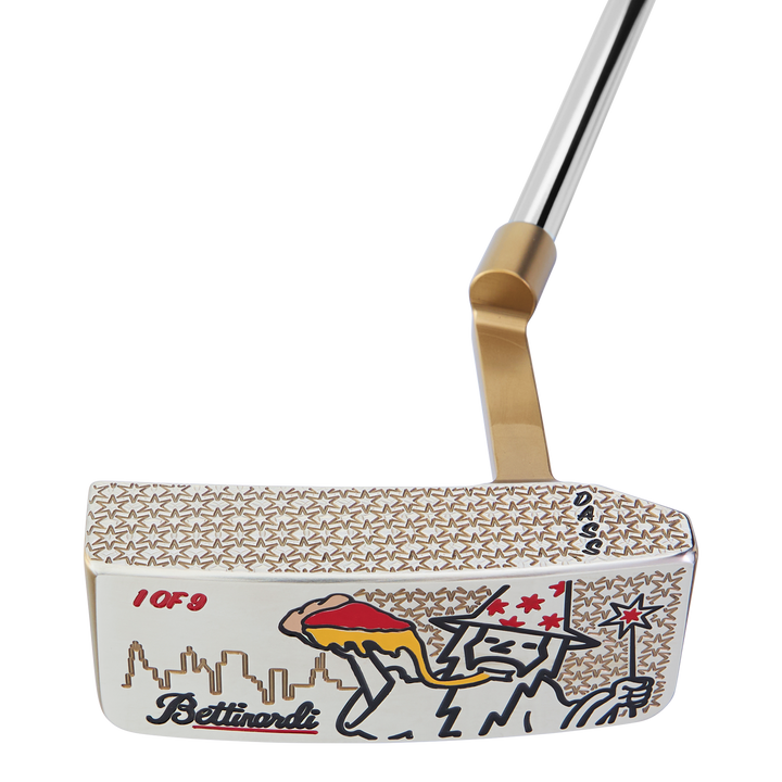 Bettinardi x Lou Malnati's Cheese Pull Wizard 1-of-9 QB6 Putter Bettinardi x Lou Malnati's Cheese Pull Wizard 1-of-9 QB6 Putter