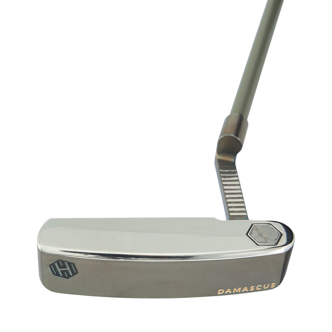 High Polish Smooth Face Damascus Inlay DASS BB0 Putter