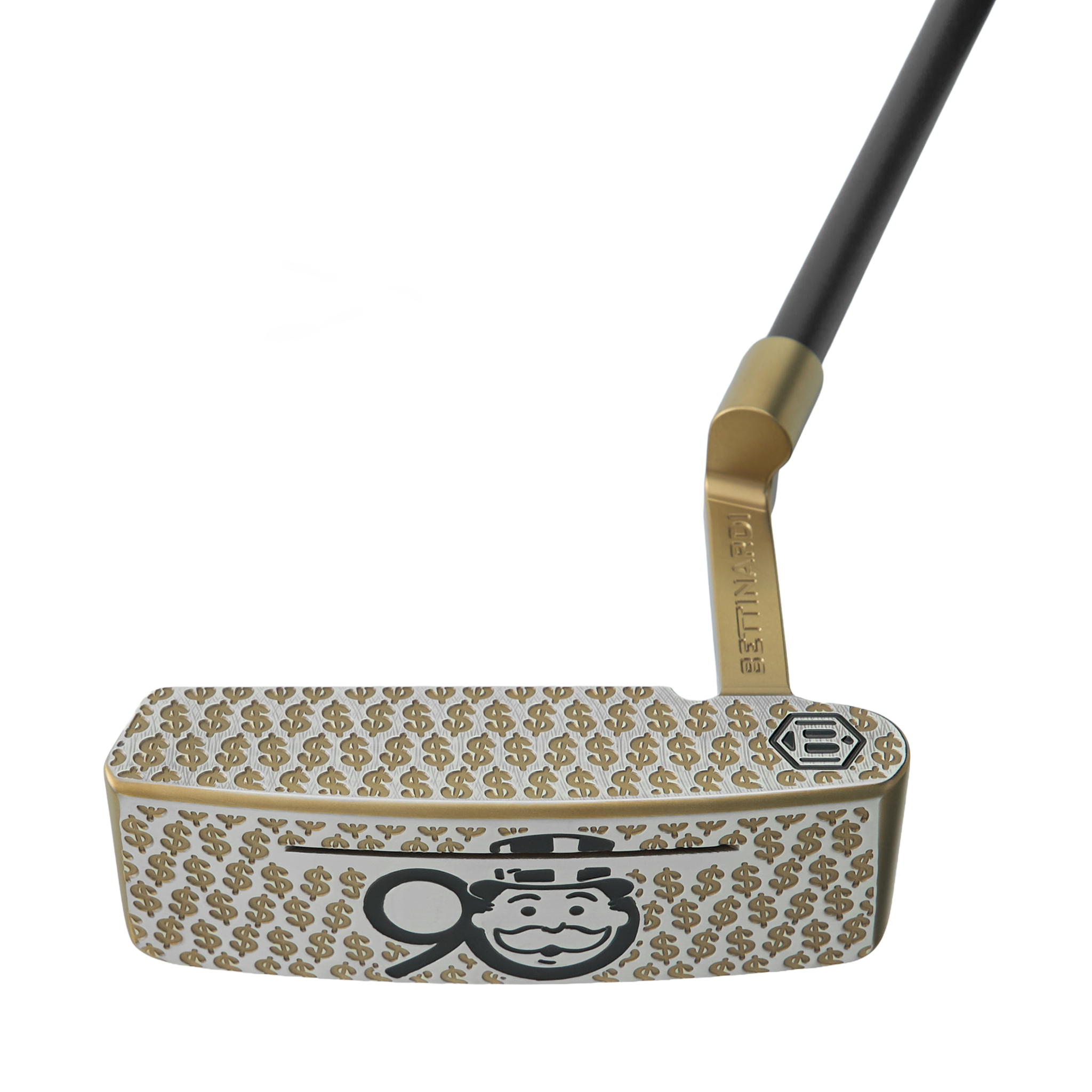 Bettinardi x Monopoly 90th Anniversary BB1 Wide Gold Flame Limited Run Putter