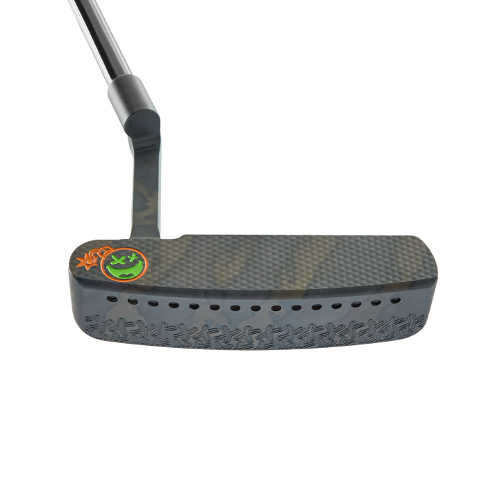 Halloween Poison Bomb Spot-Torched Black Ox DASS BB0 LH 1-of-1 Putter