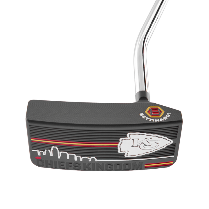 Kansas City Chiefs "Chiefs Kingdom" Black Ox Queen B 6 Putter