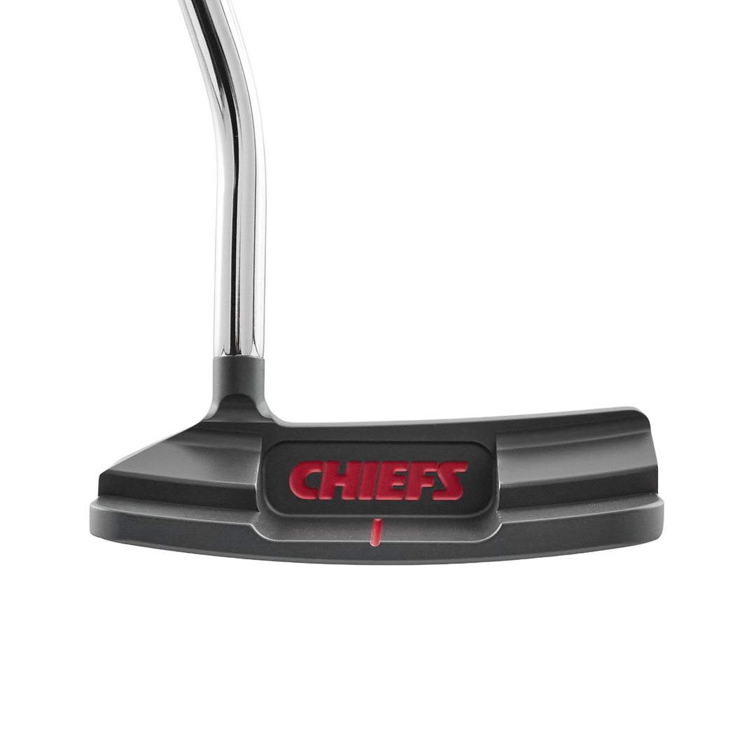 Kansas City Chiefs "Chiefs Kingdom" Black Ox Queen B 6 Putter