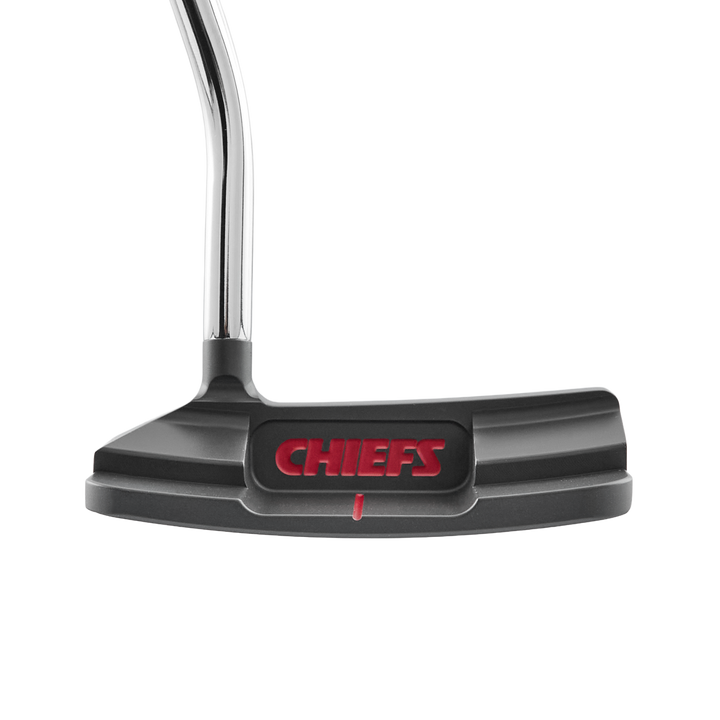 Kansas City Chiefs "Chiefs Kingdom" Black Ox Queen B 6 Putter