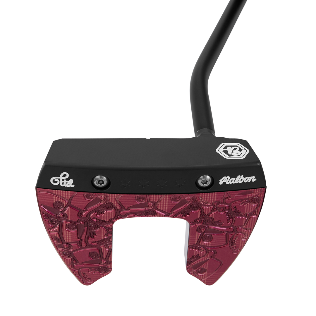 Malbon x Bettinardi Gangster Buckets INOVAI 6.0 Maroon Plaid