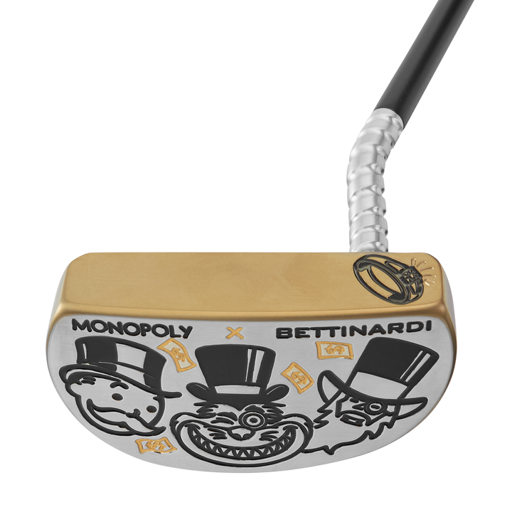 Monopoly x Bettinardi Multi Icon Gold Flame SS3 1-of-1 Putter Monopoly x Bettinardi Multi Icon Gold Flame SS3 1-of-1 Putter