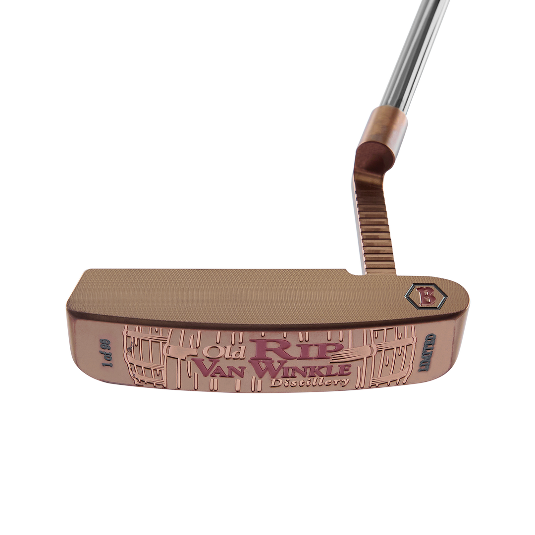 Old Rip Van Winkle x Bettinardi Oil Rubbed Bronze BB1 Limited Run Putter- face and sole