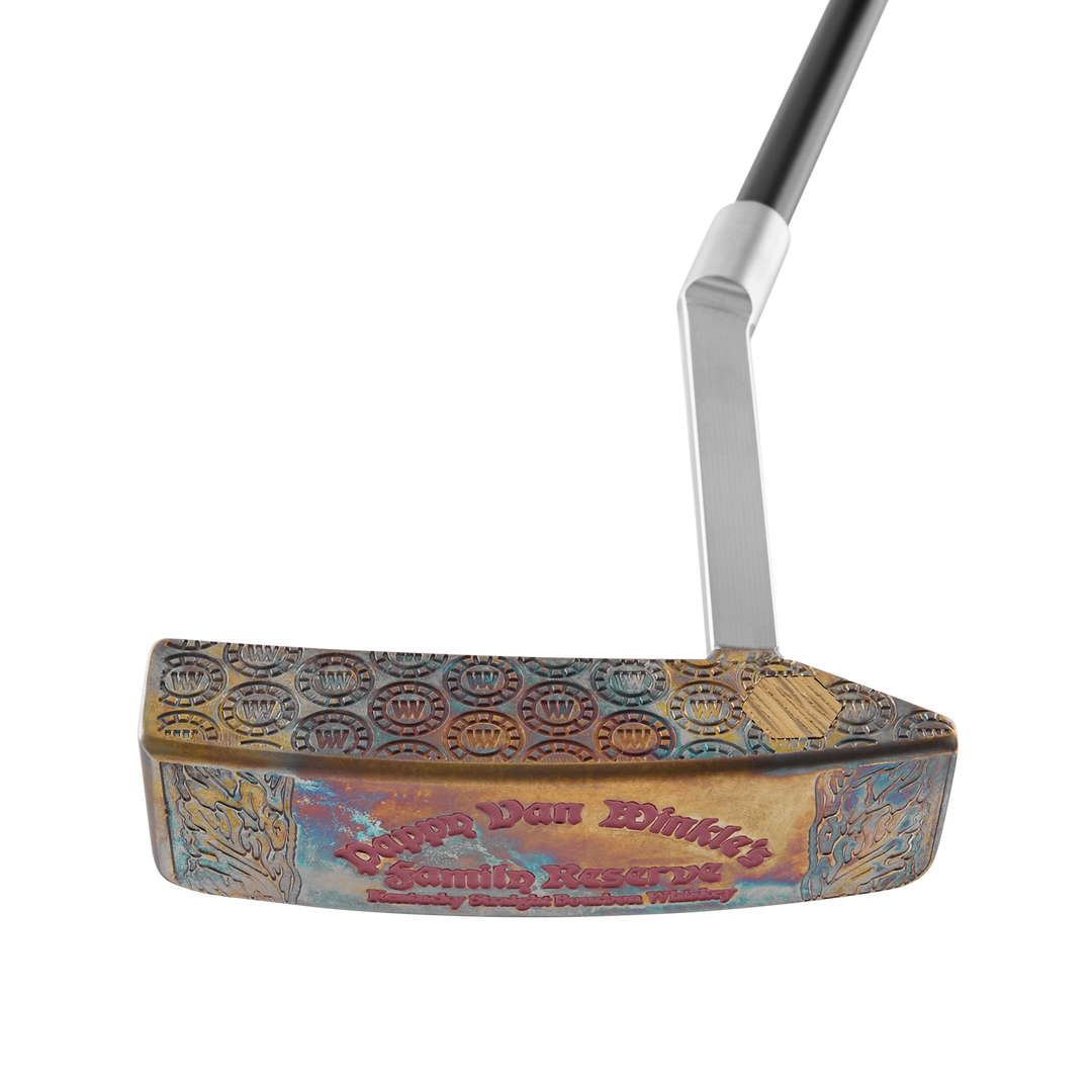 Old Rip Van Winkle x Bettinardi Steel Patina 3 Step Jam Putter-face and sole