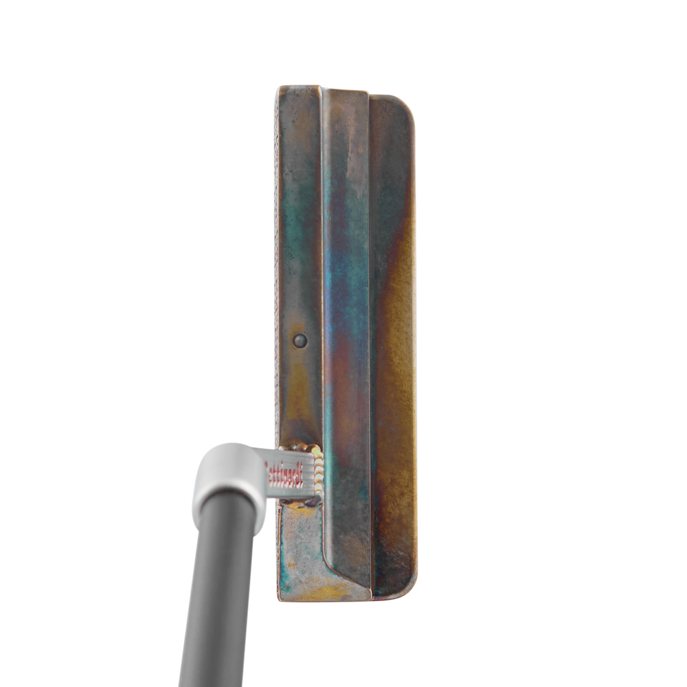 Old Rip Van Winkle x Bettinardi Steel Patina 3 Step Jam Putter- alignment
