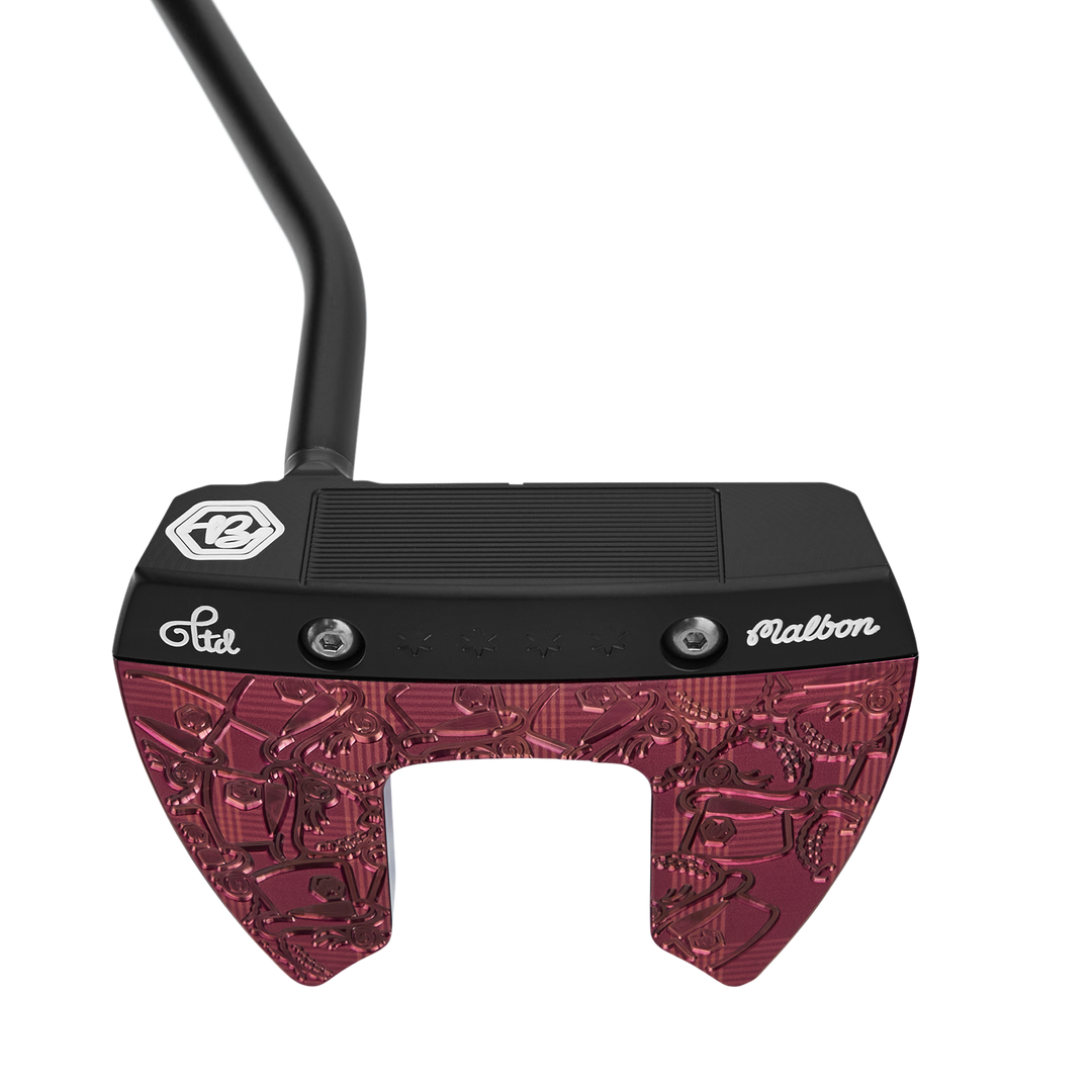 Malbon x Bettinardi Gangster Buckets INOVAI 6.0 Left-Handed Maroon