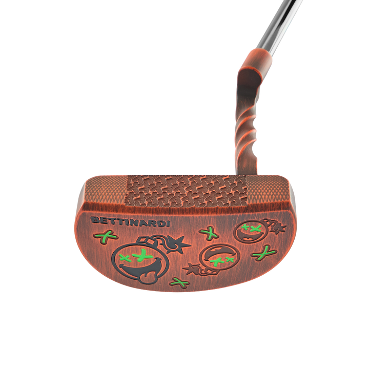 Halloween Poison Bomb Distressed Orange Armor DASS SS3 1-of-1 Putter