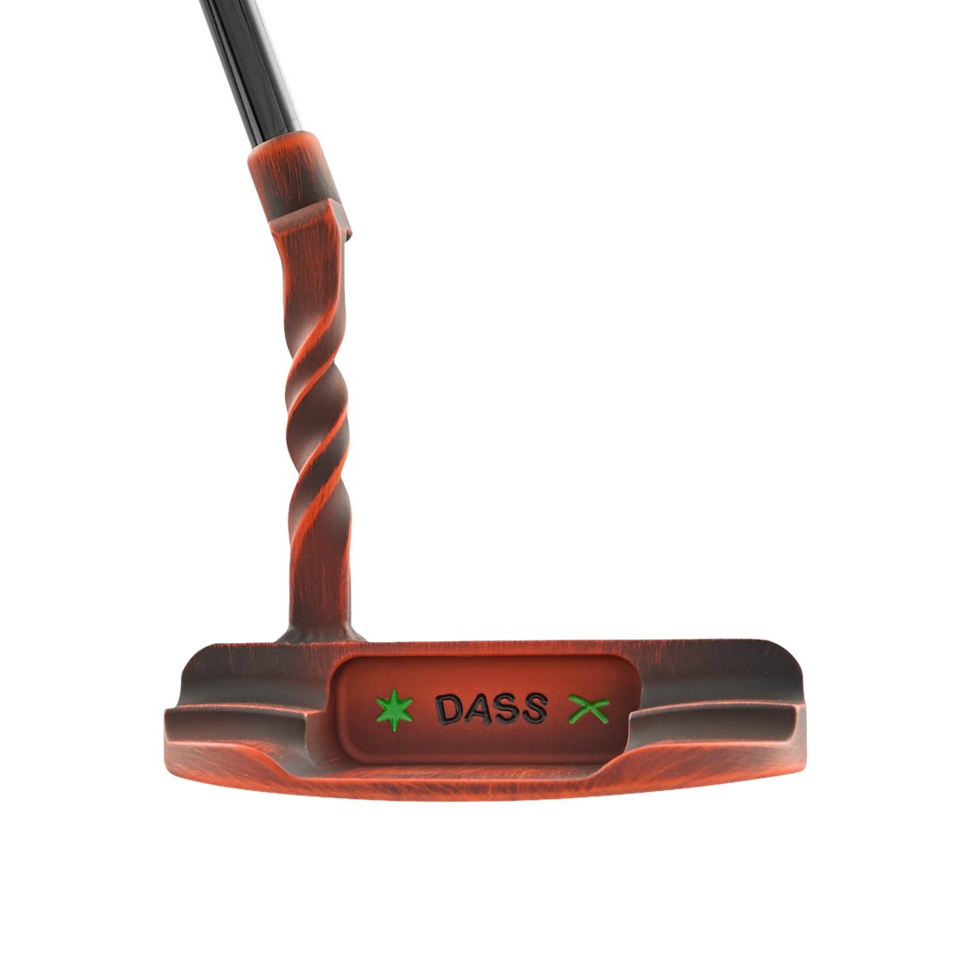 Halloween Poison Bomb Distressed Orange Armor DASS SS3 1-of-1 Putter